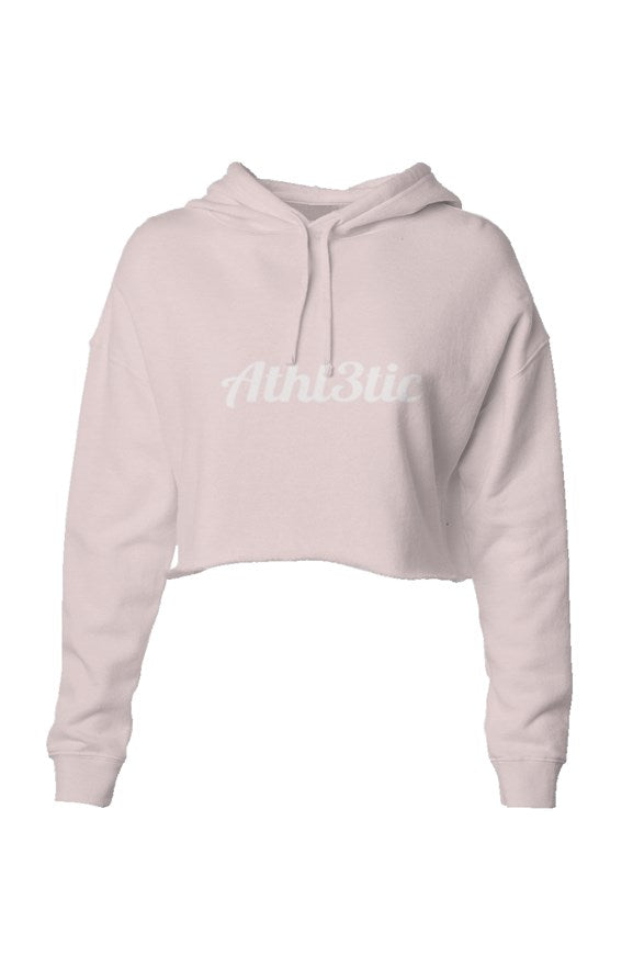 Athl3tic - Crop Hoodie - Light Pink