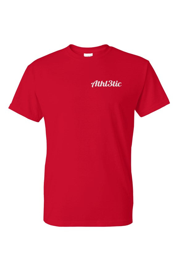 Athl3tic - dry blend t-shirt - Red (Small Logo)