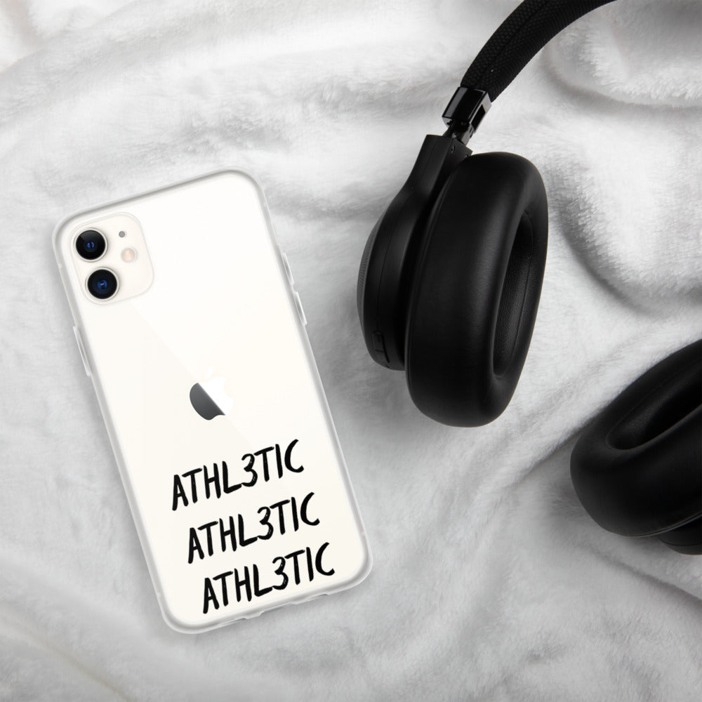 Athl3tic - iPhone Case - Clear