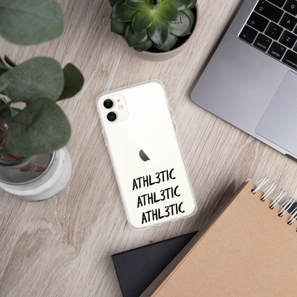 Athl3tic - iPhone Case - Clear