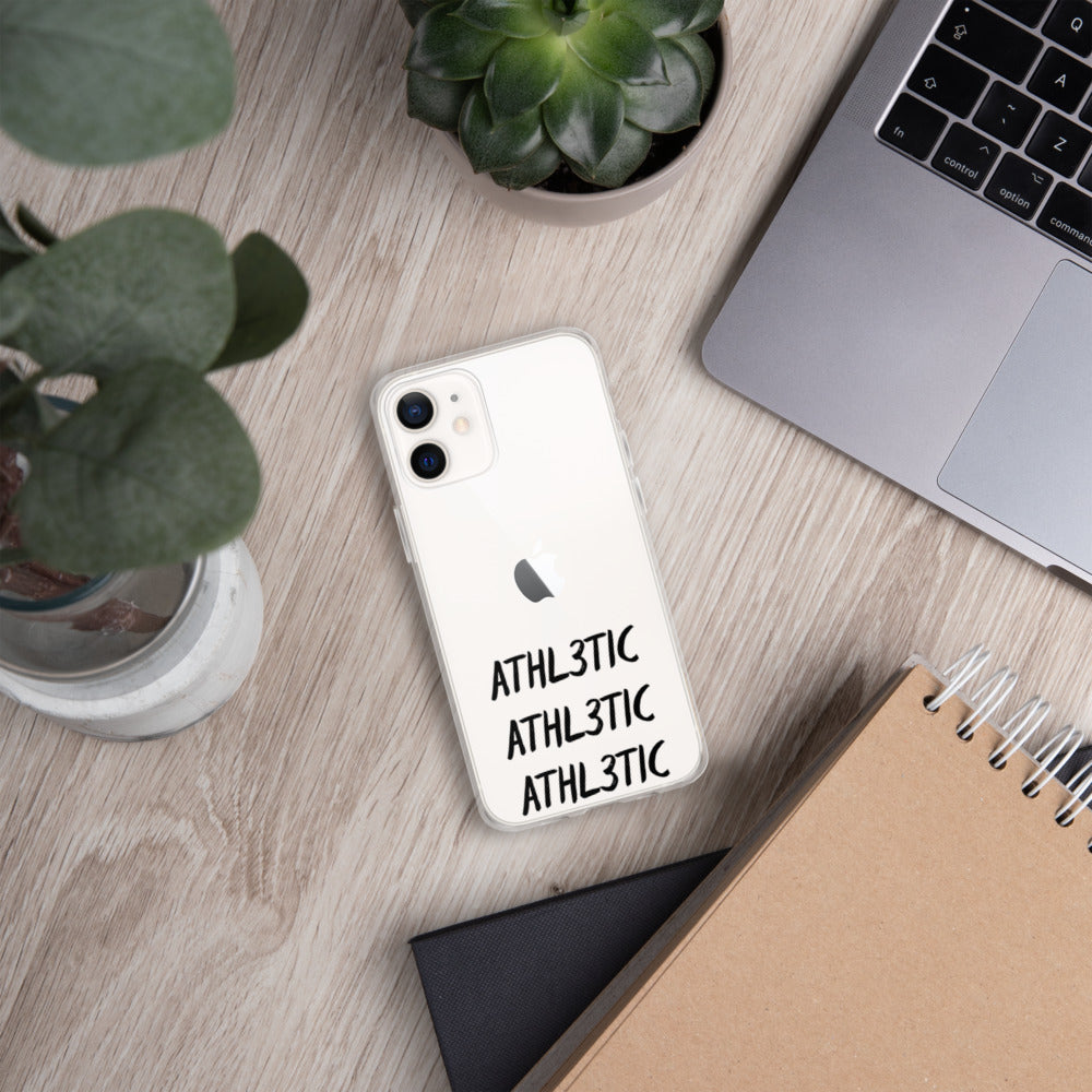 Athl3tic - iPhone Case - Clear