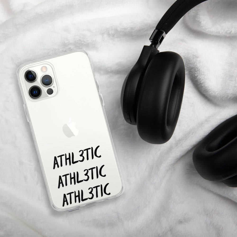 Athl3tic - iPhone Case - Clear